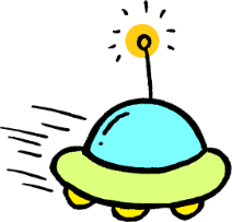 UFOのイラスト